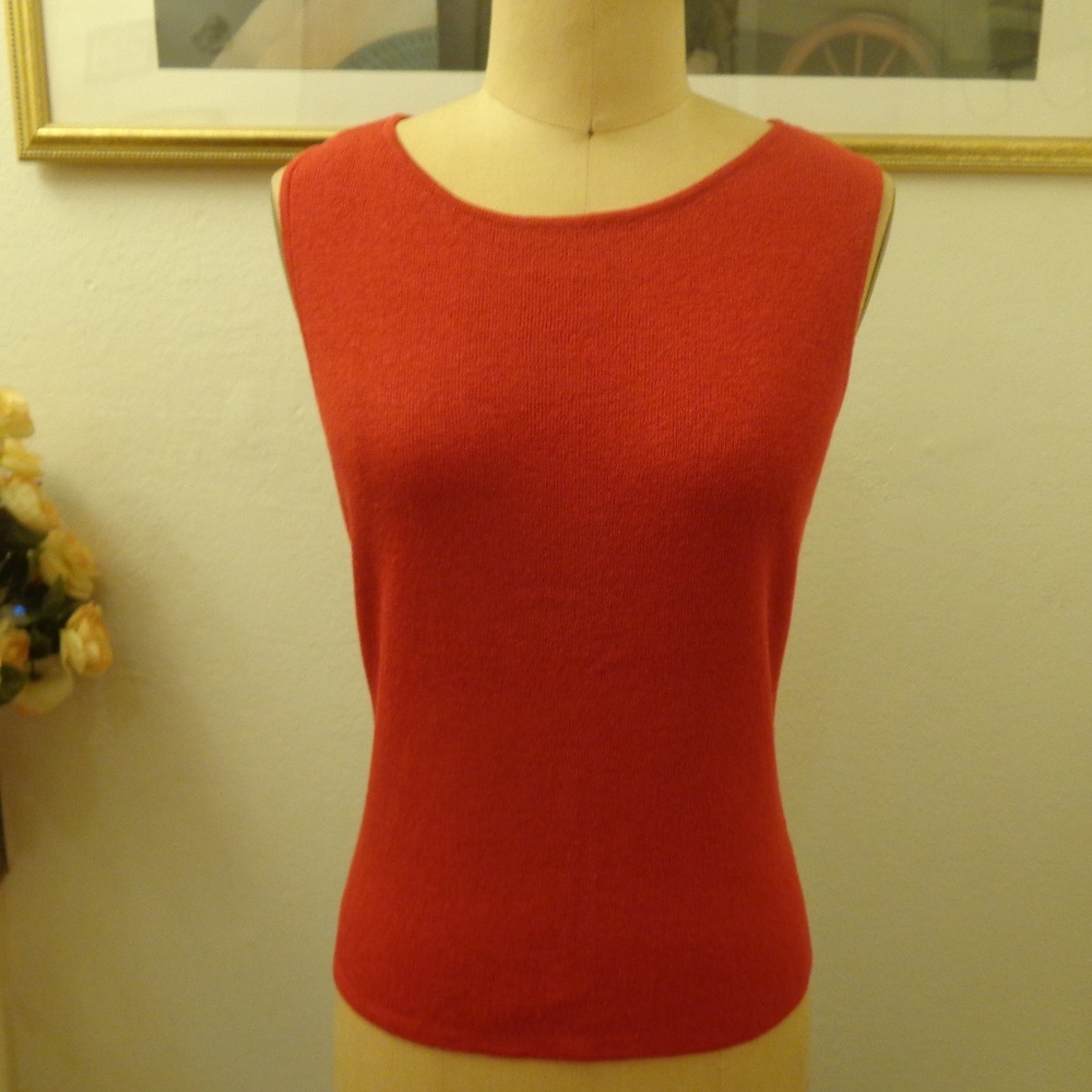 French Laundry Red Tank Top
